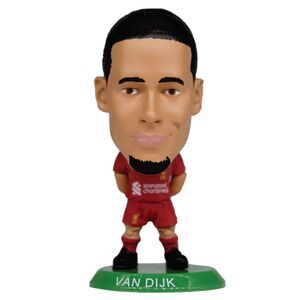 Liverpool FC Virgil Van Dijk 2025 SoccerStarz Football Figurine / Red/Green